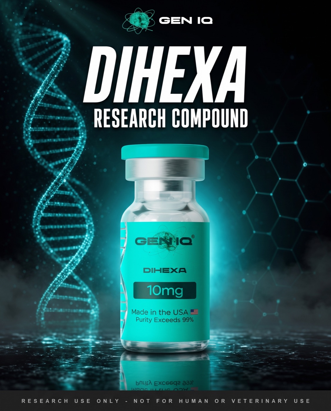 DIHEXA (10mg) — research-grade vial